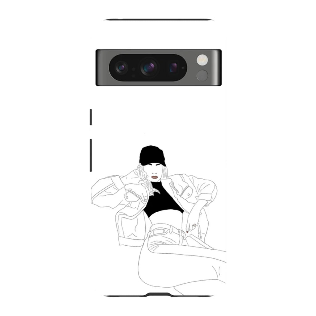 Black Cap by Keagan Haight — Pixel 8 Pro Tough Case — Finnaij