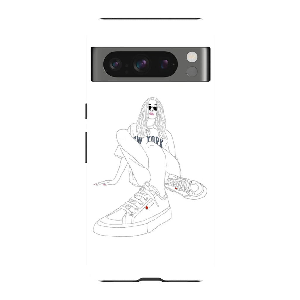 New York by Keagan Haight — Pixel 8 Pro Tough Case — Finnaij