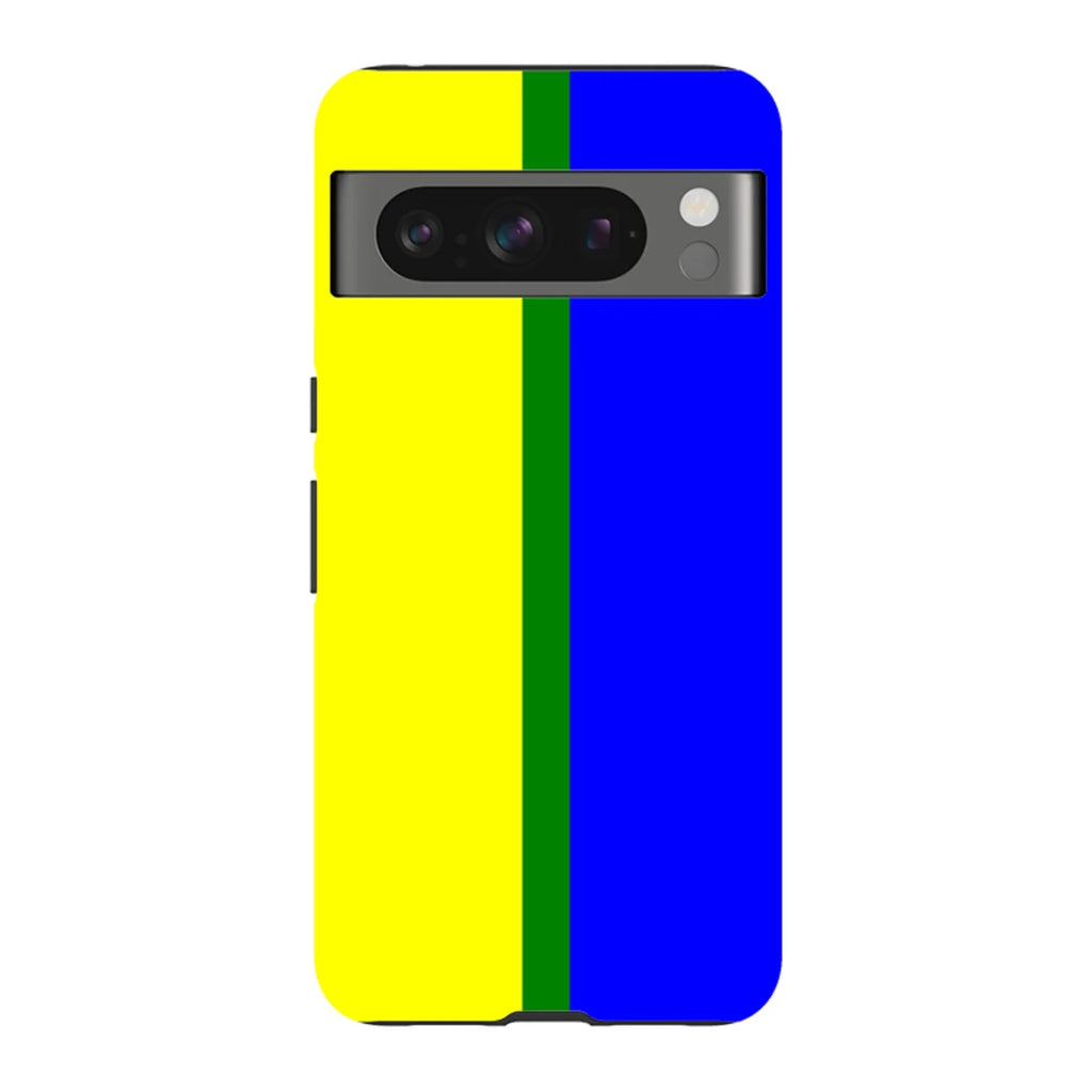 Rainbow Series Yellow Blue — Pixel 8 Pro Tough Case — Finnaij