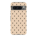 Monogram Beige Harvest — Pixel 8 Pro Tough Case — Finnaij