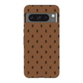 Monogram Chocolate Lover — Pixel 8 Pro Tough Case — Finnaij