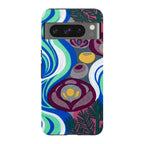 Sauna Bloom Motif by Aino Kallio — Pixel 8 Pro Tough Case — Finnaij