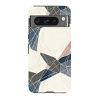 Frozen Lake Geometry by Elsi Vaarala — Pixel 8 Pro Tough Case — Finnaij