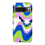 Aurora Pop Burst by Salla Niemi — Pixel 8 Pro Tough Case — Finnaij