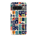 Coastal Indigo Tiles by Ada Okoye — Pixel 8 Pro Tough Case — Finnaij