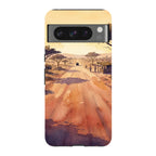 Laterite Road Golden Hour by Tobi Akinyemi — Pixel 8 Pro Tough Case — Finnaij