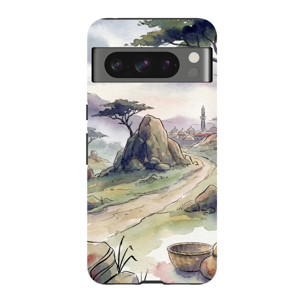 Jos Plateau Cool Light by Tobi Akinyemi — Pixel 8 Pro Tough Case — Finnaij
