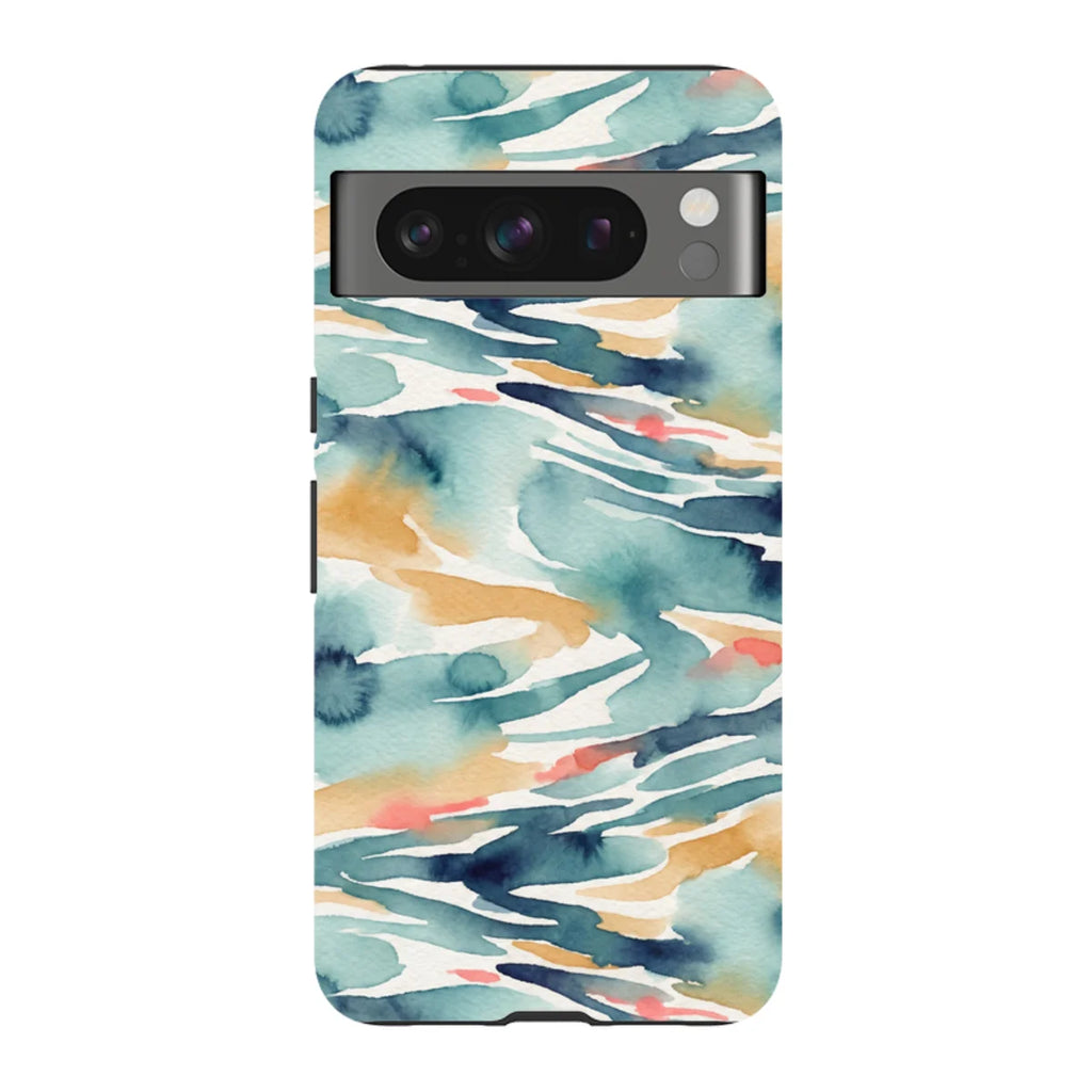 River Reflection Pattern Crop by Tobi Akinyemi — Pixel 8 Pro Tough Case — Finnaij