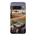 Aso-Oke Accent in the Landscape by Tobi Akinyemi — Pixel 8 Pro Tough Case — Finnaij