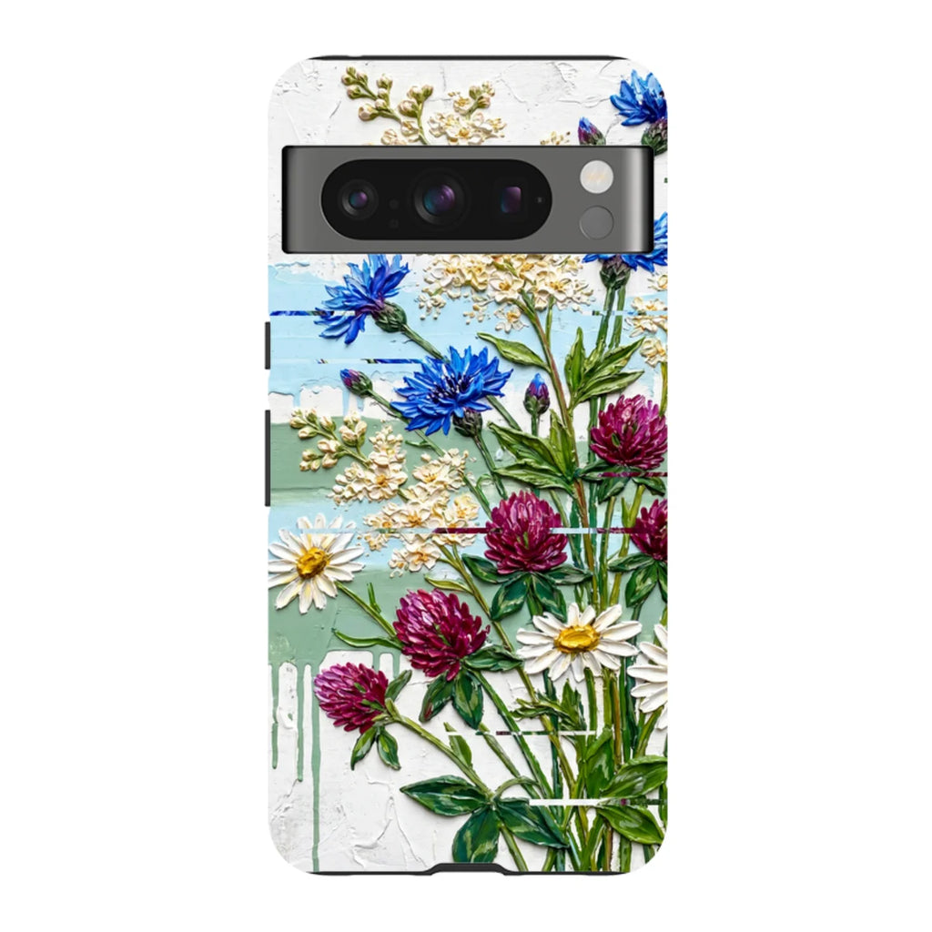 Nordic Wildflowers by Frida Lövström — Pixel 8 Pro Tough Case — Finnaij