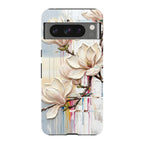 Magnolia Branches by Frida Lövström — Pixel 8 Pro Tough Case — Finnaij