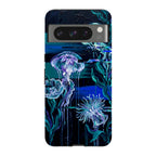 Deep-Sea Underwater Botanical Fantasy by Frida Lövström — Pixel 8 Pro Tough Case — Finnaij