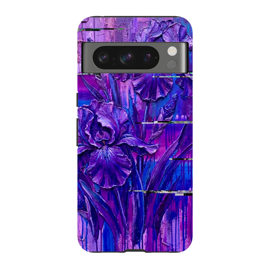 Iris Flowers by Frida Lövström — Pixel 8 Pro Tough Case — Finnaij