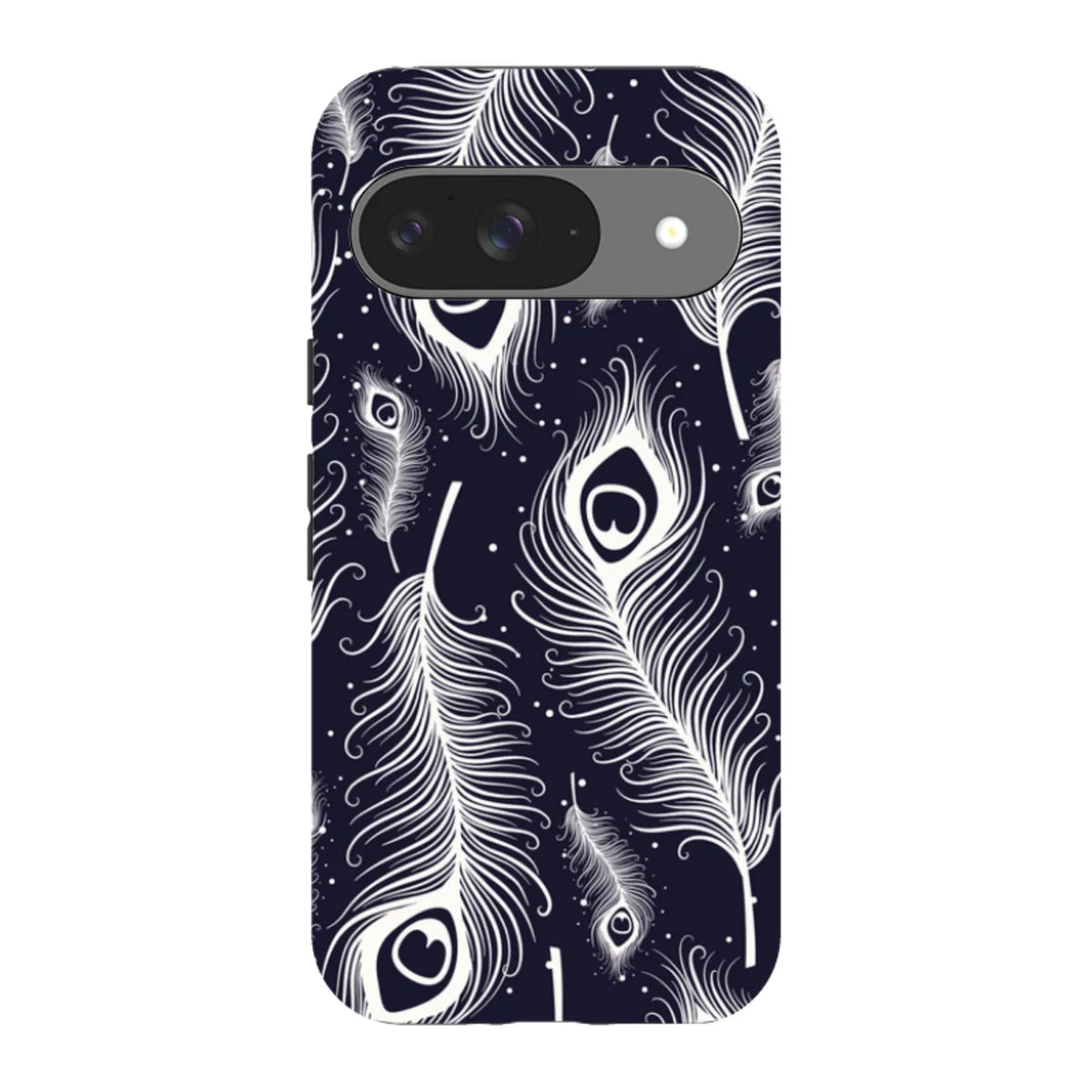 Feathers in Bloom — Pixel 9 Tough Case — Finnaij