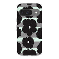 Bold Floral Black — Pixel 9 Tough Case — Finnaij