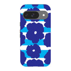 Bold Floral Blue — Pixel 9 Tough Case — Finnaij