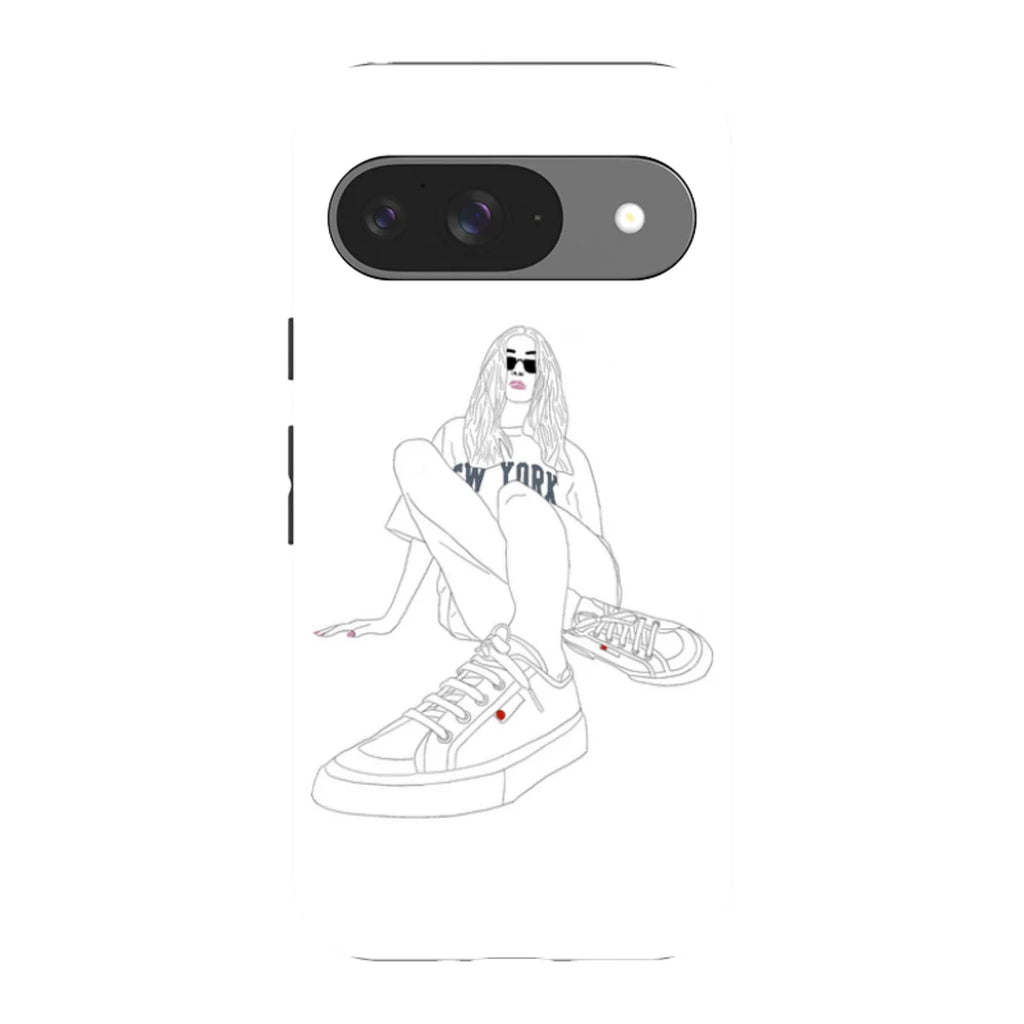 New York by Keagan Haight — Pixel 9 Tough Case — Finnaij