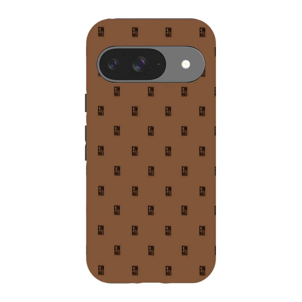Monogram Chocolate Lover — Pixel 9 Tough Case — Finnaij