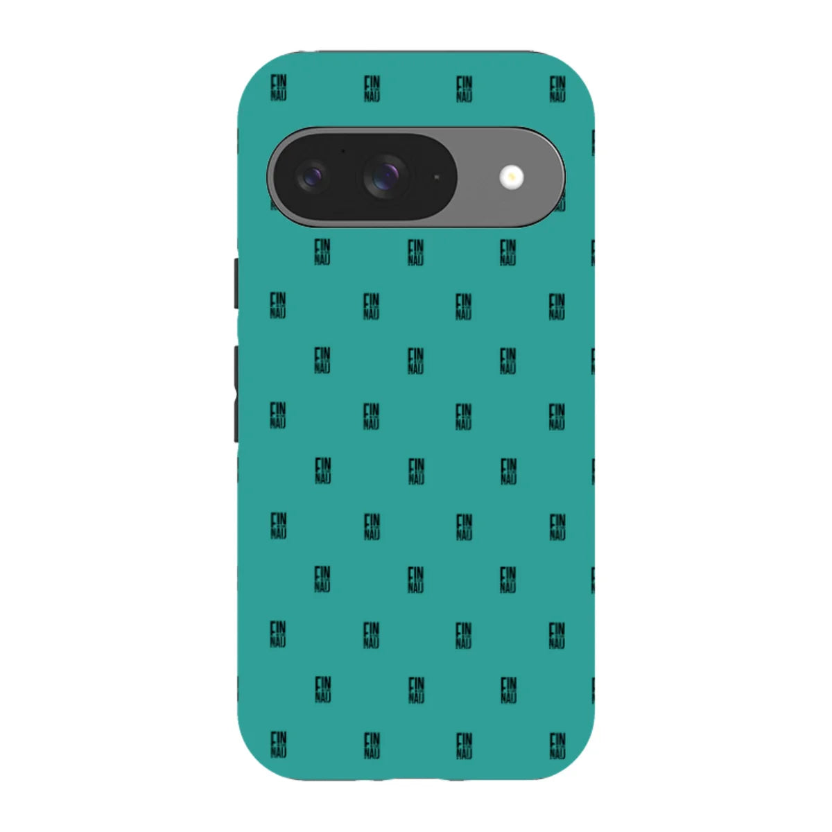 Monogram Teal — Pixel 9 Tough Case — Finnaij