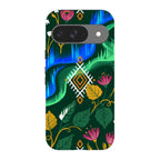 Aurora Birch Bloom by Aino Kallio — Pixel 9 Tough Case — Finnaij