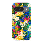 Berry Meadow Glow by Aino Kallio — Pixel 9 Tough Case — Finnaij