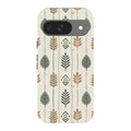 Birch and Linen Pattern by Elsi Vaarala — Pixel 9 Tough Case — Finnaij