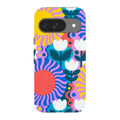 Midnight Sun Mod Bloom by Salla Niemi — Pixel 9 Tough Case — Finnaij