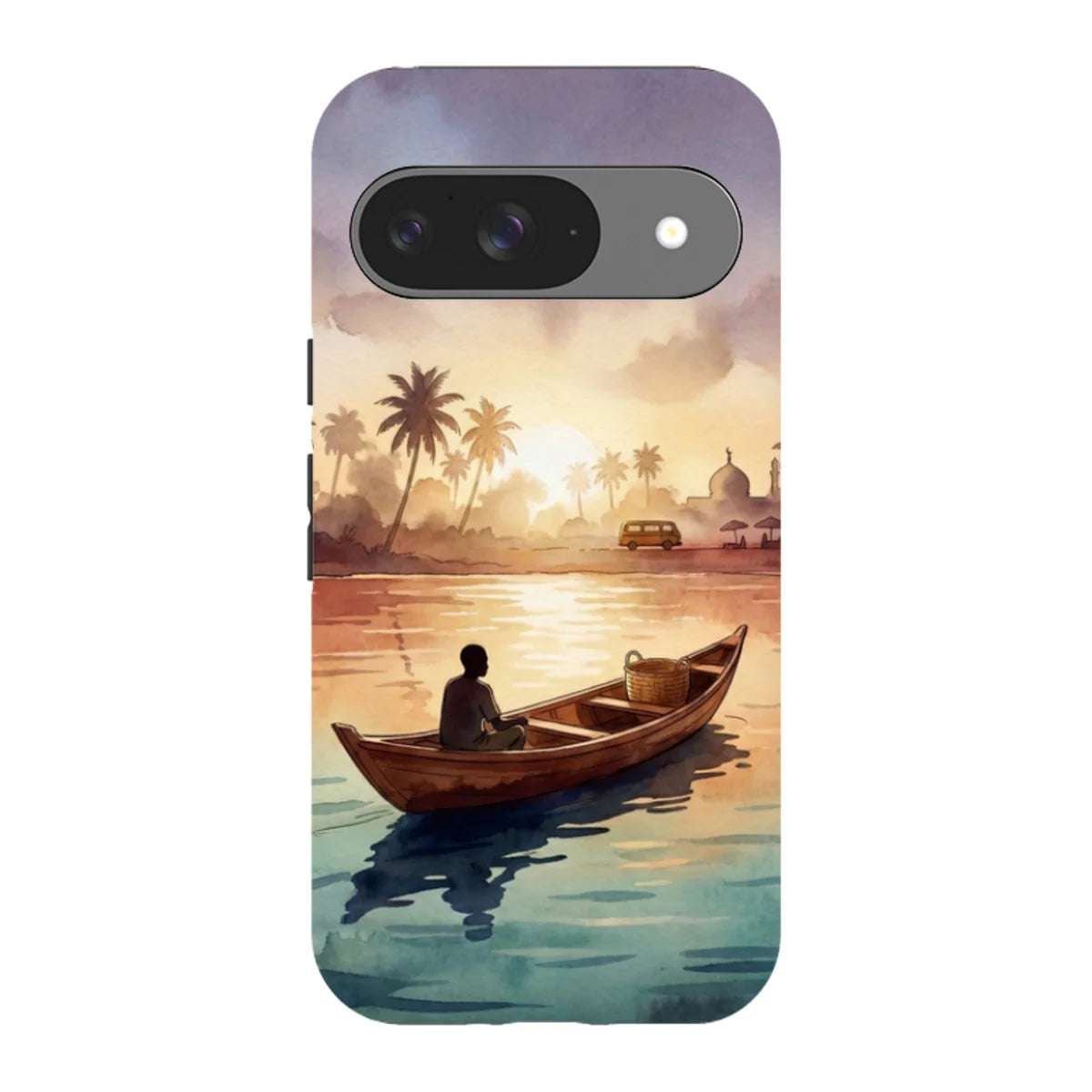 Lagoon Morning by Tobi Akinyemi — Pixel 9 Tough Case — Finnaij