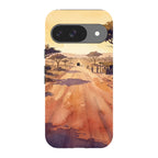 Laterite Road Golden Hour by Tobi Akinyemi — Pixel 9 Tough Case — Finnaij