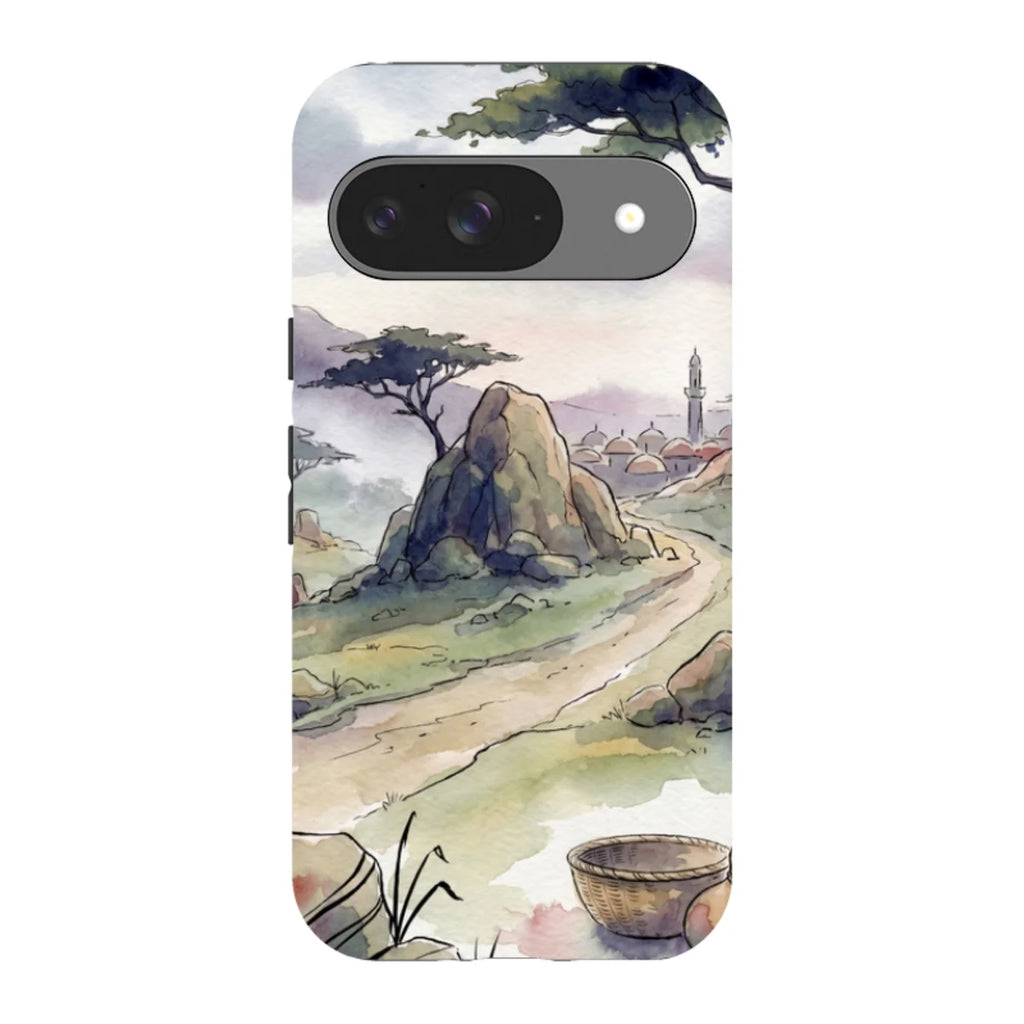 Jos Plateau Cool Light by Tobi Akinyemi — Pixel 9 Tough Case — Finnaij