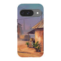 City Edge Quiet Street by Tobi Akinyemi — Pixel 9 Tough Case — Finnaij