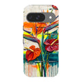 Tropical Flowers by Frida Lövström — Pixel 9 Tough Case — Finnaij