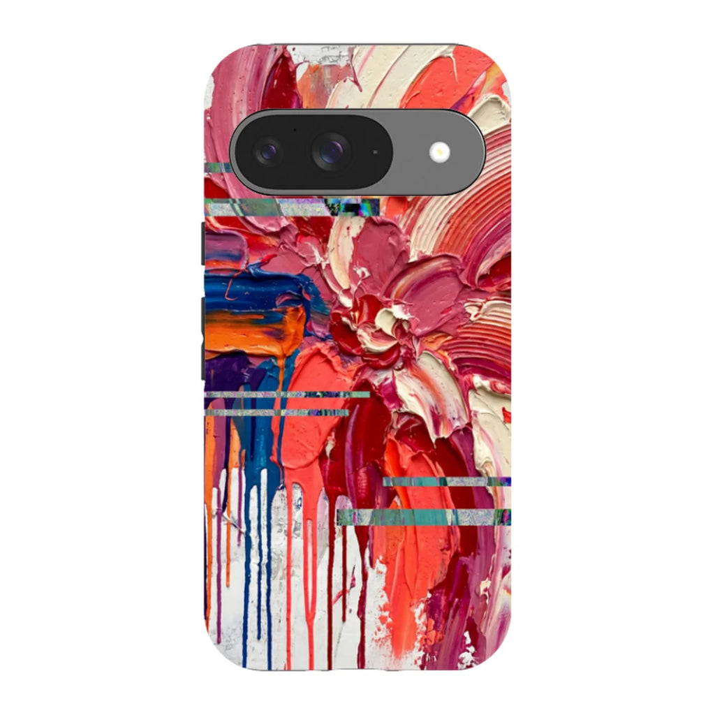 Abstract Florals by Frida Lövström — Pixel 9 Tough Case — Finnaij