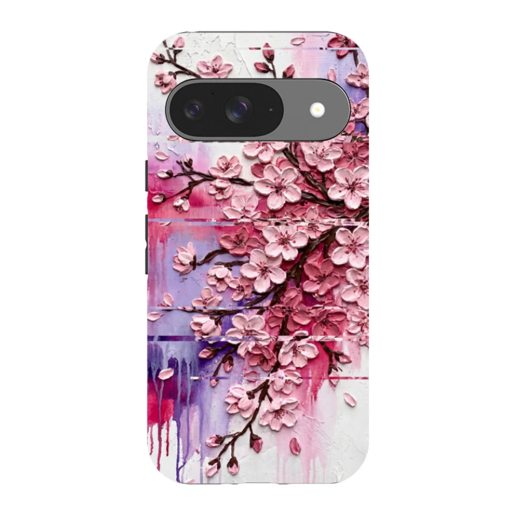 Cherry Blossoms by Frida Lövström — Pixel 9 Tough Case — Finnaij