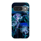 Deep-Sea Underwater Botanical Fantasy by Frida Lövström — Pixel 9 Tough Case — Finnaij