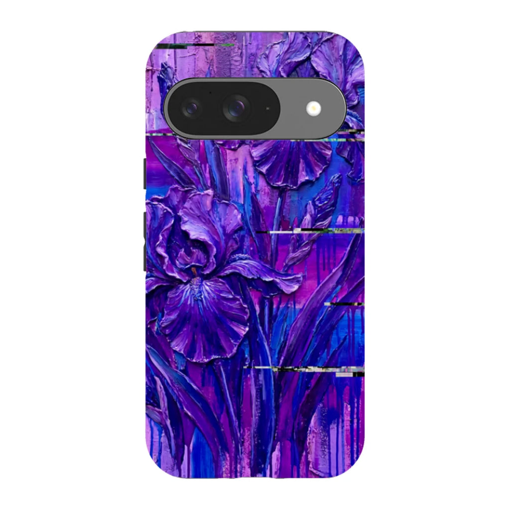 Iris Flowers by Frida Lövström — Pixel 9 Tough Case — Finnaij