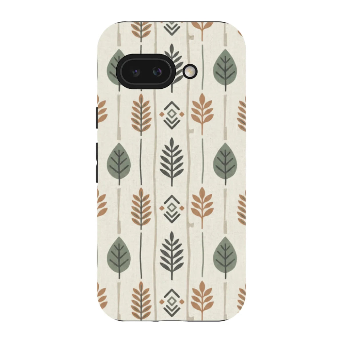 Birch and Linen Pattern by Elsi Vaarala — Pixel 9A Tough Case — Finnaij