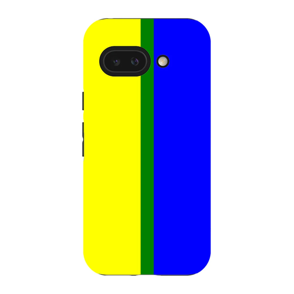 Rainbow Series Yellow Blue — Pixel 9A Tough Case — Finnaij