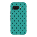 Monogram Teal — Pixel 9A Tough Case — Finnaij