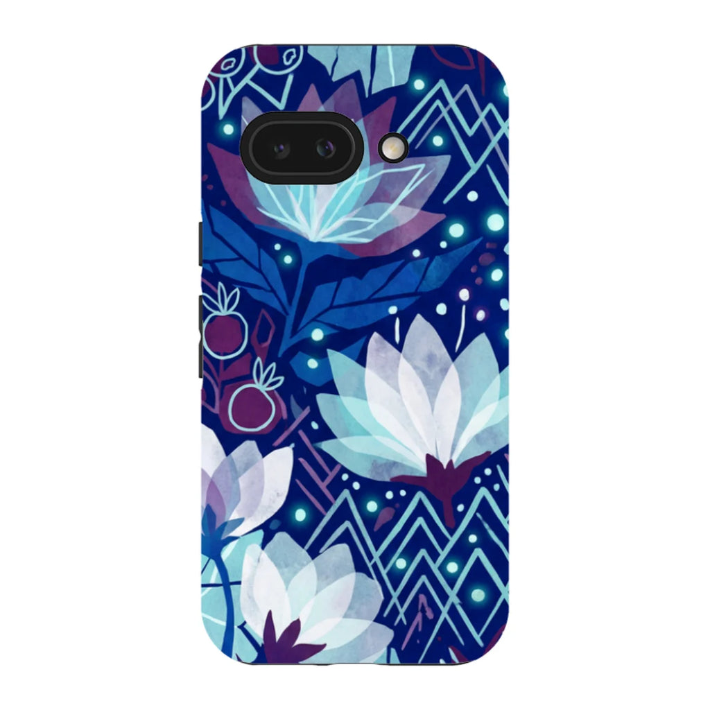 Frozen Lake Petals by Aino Kallio — Pixel 9A Tough Case — Finnaij