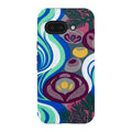 Sauna Bloom Motif by Aino Kallio — Pixel 9A Tough Case — Finnaij