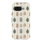 Birch and Linen Pattern by Elsi Vaarala — Pixel 9A Tough Case — Finnaij