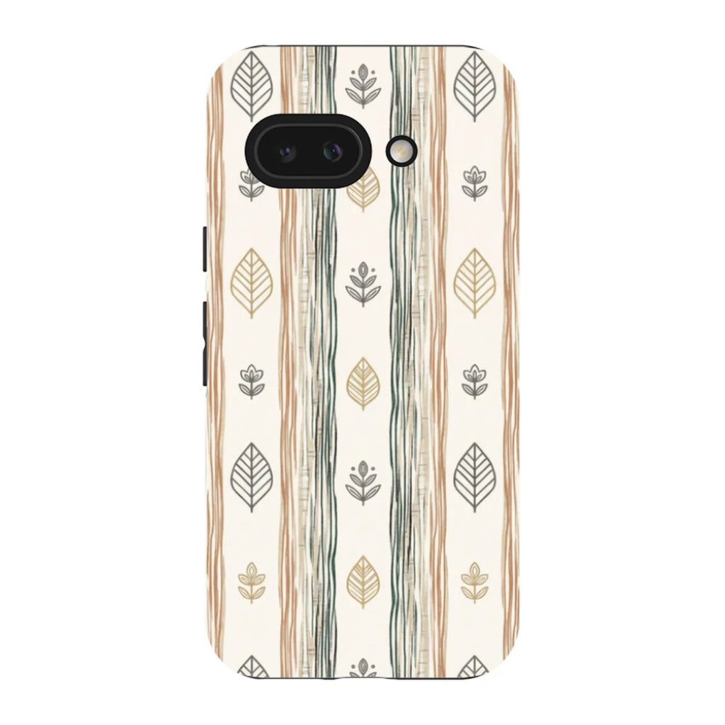 Birch Linen Harmony by Elsi Vaarala — Pixel 9A Tough Case — Finnaij