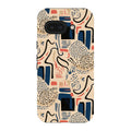 Sandstone Adire by Ada Okoye — Pixel 9A Tough Case — Finnaij