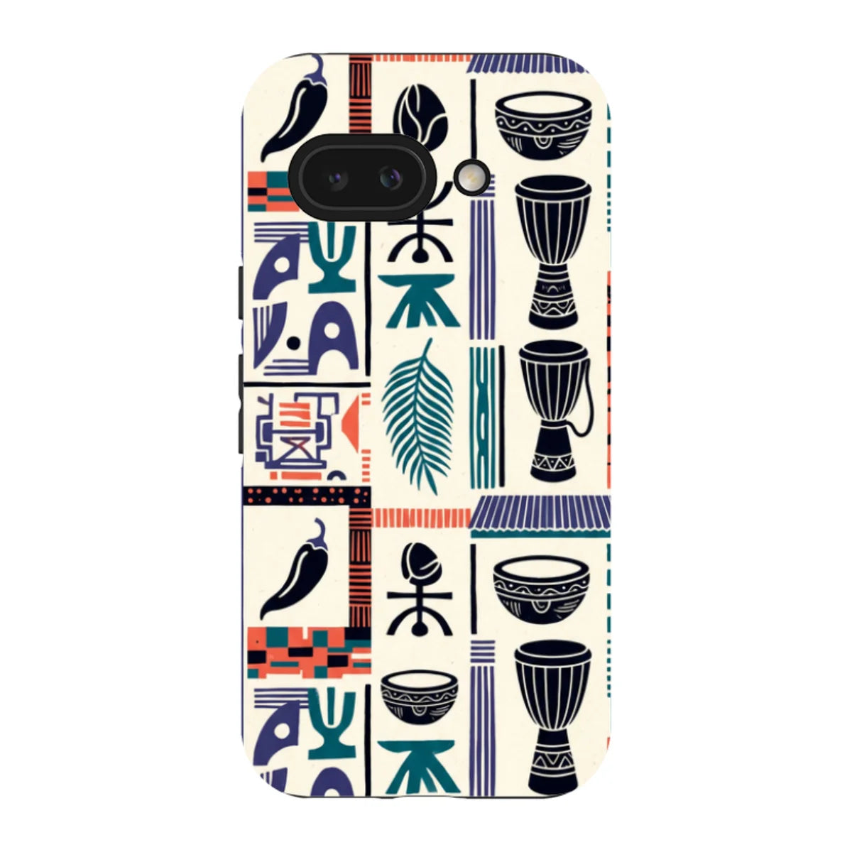 Market Day Icons by Ada Okoye — Pixel 9A Tough Case — Finnaij