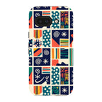 Coastal Indigo Tiles by Ada Okoye — Pixel 9A Tough Case — Finnaij