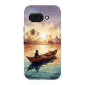 Lagoon Morning by Tobi Akinyemi — Pixel 9A Tough Case — Finnaij