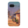 City Edge Quiet Street by Tobi Akinyemi — Pixel 9A Tough Case — Finnaij