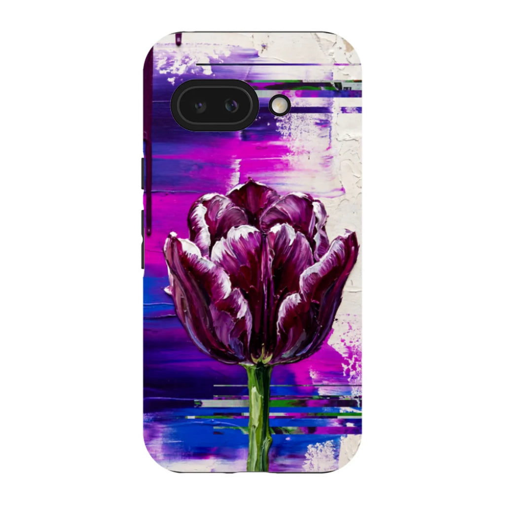 Single Dramatic Tulip by Frida Lövström — Pixel 9A Tough Case — Finnaij