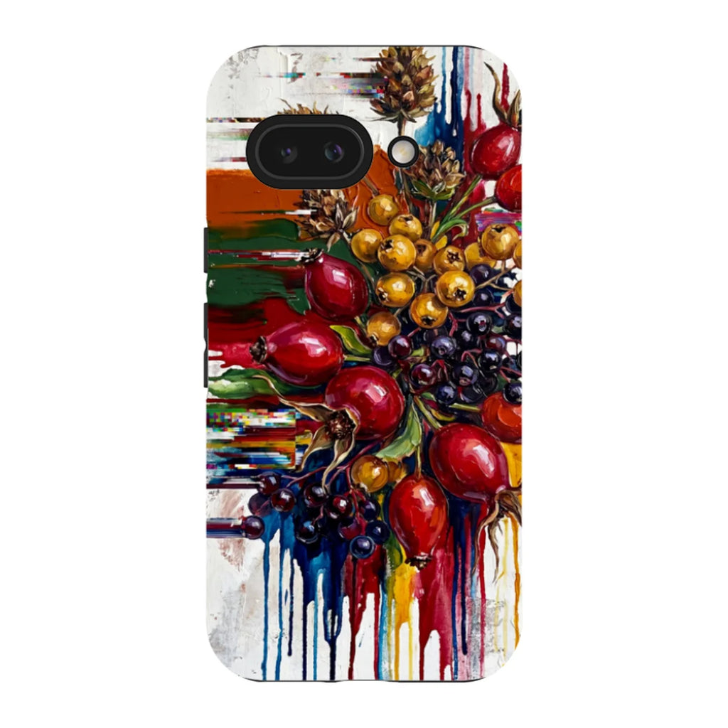 Autumn Berries and Botanicals by Frida Lövström — Pixel 9A Tough Case — Finnaij